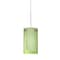 Besa Lighting Pahu 4 Cord Pendant, Trans. Olive/Opal, Satin Nickel Finish, 1x5W LED 1XT-L44007-LED-SN - alternate 1
